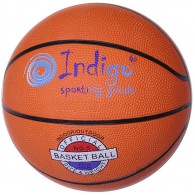 Мяч баскетбольный №7 INDIGO (резина) 7300-7-TBR Оранжевый